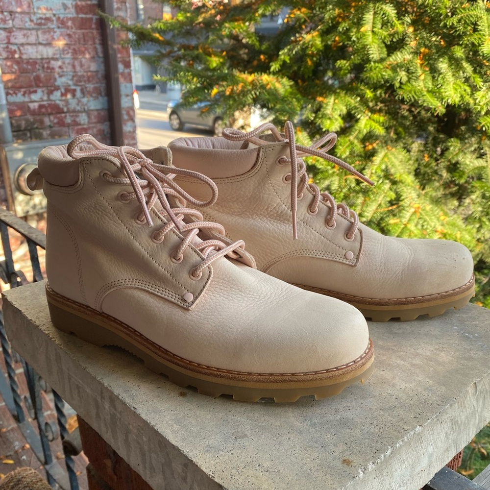 Pink Roots Tuff Boots